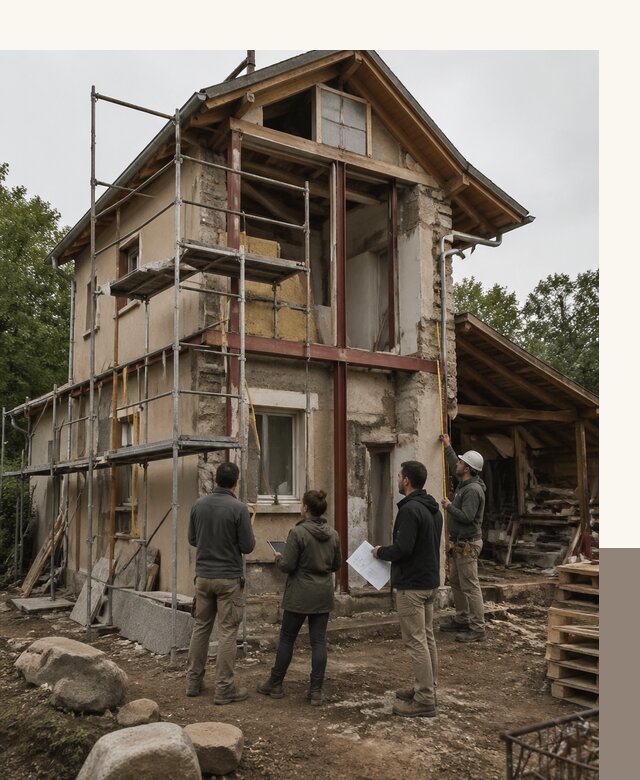 Реконструкция загородного дома под ключ в Урюпинске от бюро